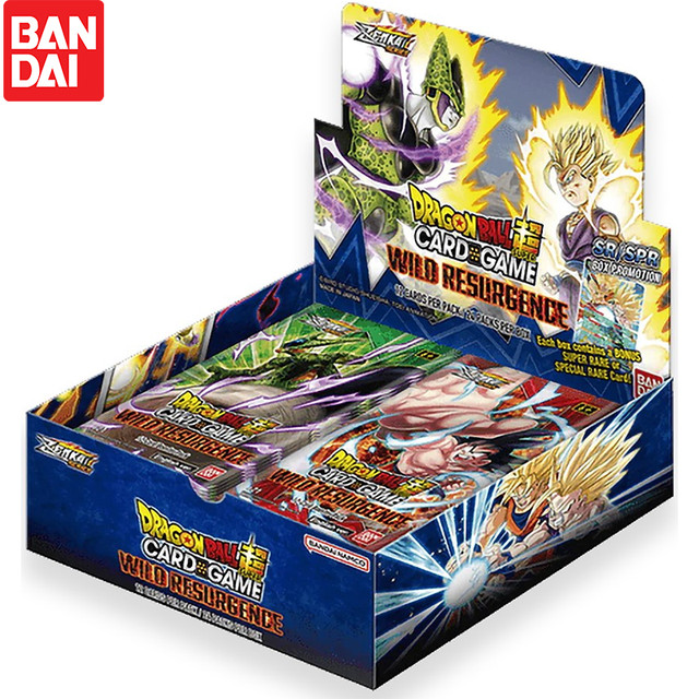 New Us Dragon Ball Super Card Game Zenkai Series Set 04 Wild Resurgence  [B21] Booster Box Collection Card